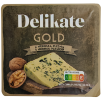 Сир витриманий з блакитною пліснявою Gold Delikate 100g
