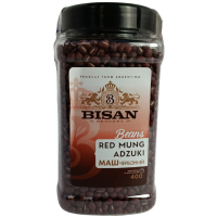 Маш червоний Beans Red Mung Adzuki Bisan 400g