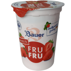Йогурт зі смаком полуниці Fru Fru Bauer 500g