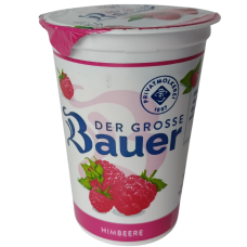 Йогурт зі смаком малини Der Grobe Bauer 250g