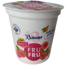 Крем йогурт зі смаком малини Der Sahnige Bauer 150g