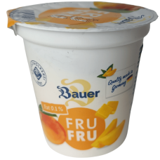 Йогурт зі смаком манго Joghurt Bauer 150g