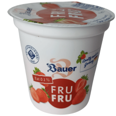 Йогурт зі смаком полуниці Joghurt Bauer 150g