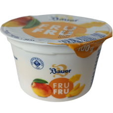 Йогурт зі смаком манго Joghurt Bauer 100g