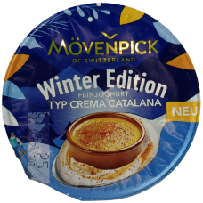 Йогурт зі смаком крем-брюле Winter Edition Movenpick 150g