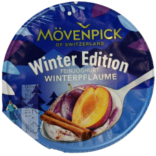 Йогурт зі смаком зимової сливи та кориці Winter Edition Movenpick 150g