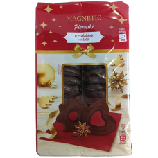 Пряники в темному шоколаді Pierniki Magnetic 800g