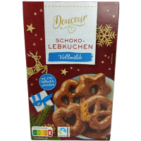 Пряники імбирні в молочному шоколаді Douceur 500g