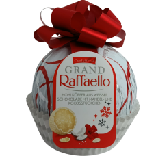 Шоколадна куля з кокосом та шматочками мигдалю Raffaello Grand 125g