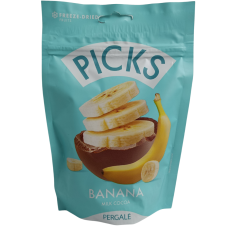 Сублімований банан в молочному шоколаді Picks 90g