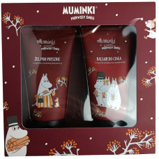 Подарунковий набір гель для душу+лосьйон аромат червоного апельсину Muminki