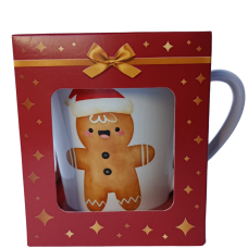 Набір солодощів+керамічна кружка корівка зі смаком малини Magnetic 85g