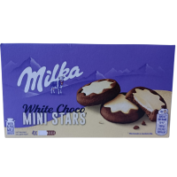 Печиво White Choco Mini Stars Milka 156g