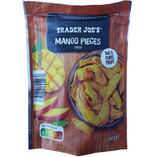 Сушене манго без цукру mango pieces Trader Joe's 100g
