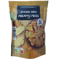 Сушений ананас без цукру mango pieces Trader Joe's 100g