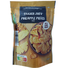 Сушений ананас без цукру mango pieces Trader Joe's 100g