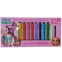 Олівці для розпису обличчя, тіла та ванни Girls World Chlapu Chlap