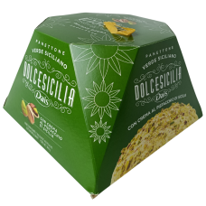 Панетоне з фісташковим кремом DolCesicilia Dais 800g