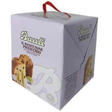 Панетоне з фісташковим кремом та шоколадними краплями Pistacchio Bauli 750g