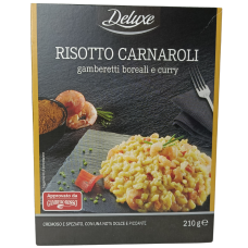 Різотто з креветками та карі Risotto gamberetti boreali e curry Deluxe 210g