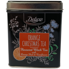 Чорний чай з журавлиною та волошкою в жб Cranberry Christmas Tea Deluxe 90g