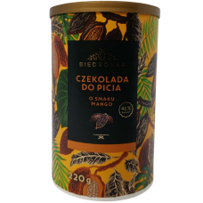 Гарячий шоколад зі смаком манго Czekolada do picia Biedronka 220g