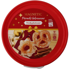 Пряники класичніі в глазурі у відерку Magnetic 1kg