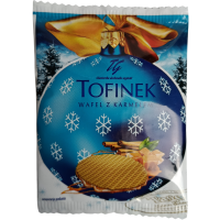 Вафлі з карамельною начинкою Tofinek 1шт