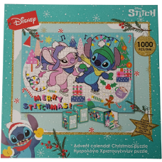 Адвент календар з пазлами Stitch Disney 1000pcs