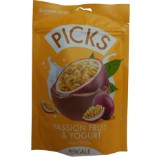 Сублімована маракуя з йогуртом в молочному шоколаді Picks 90g