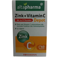 Вітамін C+Цинк Altapharma 60kapseln