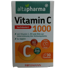 Вітамін C 1000 Altapharma 30tabletten