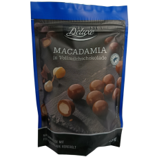 Горіх макадамія в молочному шоколаді Deluxe 130g