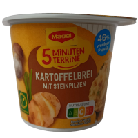 Картопляне пюре швидкого приготування з білими грибами Maggi 43g