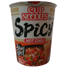 Локшина швидкого приготування з гострим чилі Spicy Cup Noodles 66g