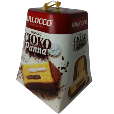 Панетоне пандоро з подвійним кремом Cioko Panna Balocco 800g