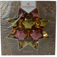 Цукерки шоколадні зірочки з нугою Niederegger 125g