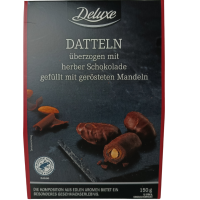 Фінік фарширований мигдалем в темному шоколаді Deluxe 150g