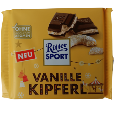 Шоколад Ritter Sport з мигдалевим кремом Vanille Kipferl 100 g