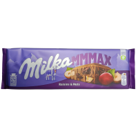 Шоколад з родзинками та фундуком Mmmax Trauben-Nuss Milka
