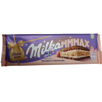 Шоколад Полуничний чізкейк Strawberry Cheesecake Mmmax Milka