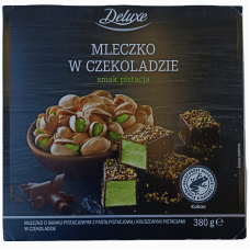 Пташине молоко зі смаком фісташки Deluxe 380g