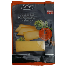 Польський сир слайсами Polski Ser Deluxe 135g