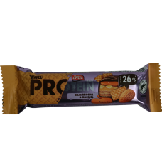 Протеїновий батончик 26% з мигдально-карамельним смаком Mister Choc 45g