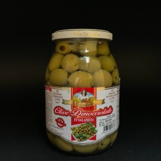 Зелені оливки без кісточок Bella Contadina Olive Denocciolate in Salamoia