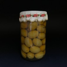 Зелені оливки гіганті з кісточками Delizie di Riviera Olive Giganti in Salamoia