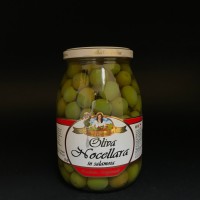 Зелені оливки з кісточками Bella Contadina Oliva Nocellara in Salamoia