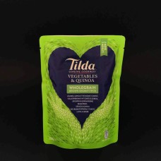 Рис басматі Vegetables and quinoa коричневий цільнозерновий Tilda