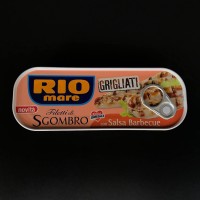 Rio Mare Filetti di Sgombro con Salsa Barbecue Ріо Маре Скумбрія в соусі барбекю