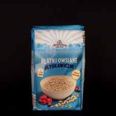 Вівсяні пластівці дрібнозернові Platki owsiane blyskawiczne BIO organik Crownfield 500g